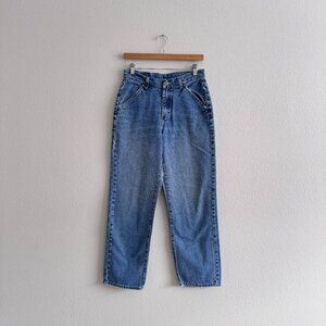 Vintage Riders High Rise Tapered Leg Mom Style Denim Jeans 28W